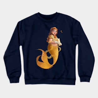 Yellow Mermaid Crewneck Sweatshirt